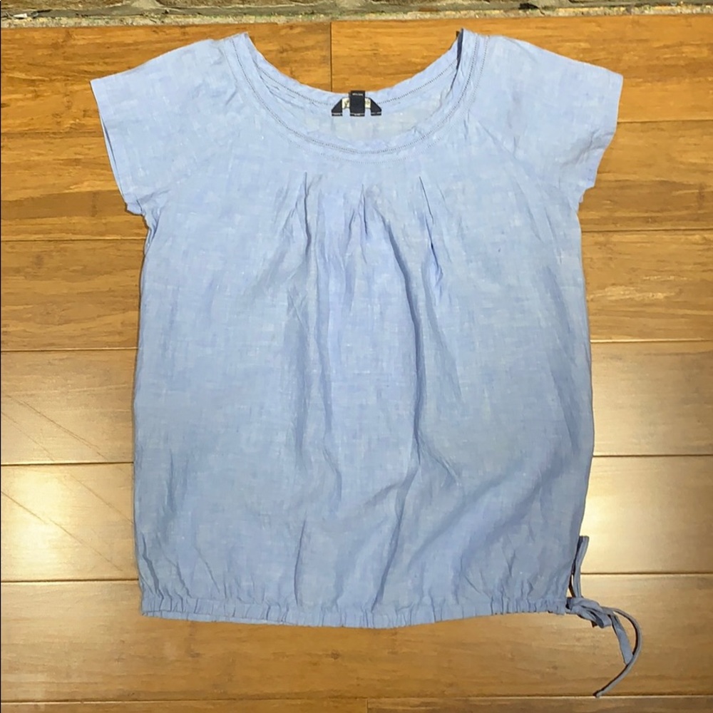 LANDS’ END LINEN SHIRT